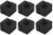 6 Stück Hotend-Silikonhüllen, 280 °C Temperaturbeständigkeit, 3D-Drucker-Extruder-Silikon-Abdecksocken für Ender 3 V3 SE, aus Flammhemmendem, Isoliertem Silikon
