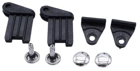 BAHJKASD Hochleistungs-2-Set Fahrzeug Heck Kunststoff Sonnenschutz Sonnenschutz Reparatur Autozubehör Wird Für E39 E46 5Series 7Series Verwendet
