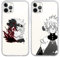 Yomyejisoo 2 Stück Handyhülle für iPhone 11 Pro MAX Hülle 6.5 Zoll, Anime Black Rover Asta Manga Anime Ästhetik mit Motiv Designs Case Schutzhülle Stoßfest TPU Weich Ultra Dünn Cover -transparent