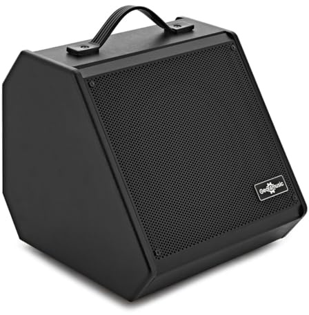 DKA-30 Drum & Keyboard Amplifier by Gear4music | 60W Compact Amp with Bluetooth, Dual Inputs for Drums and Instruments, 3-Band EQ, Clear Balanced 8-Inch Woofer Sound