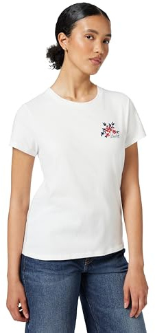 Levi's Damen The Perfect Tee T-Shirt, Large Batwing