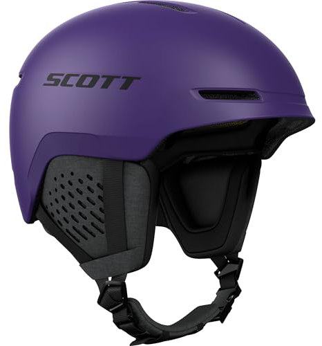 Scott Unisex Track Plus Skihelm, deep Purple, 59-61CM