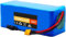 E-Bike Akku 36V 100Ah Elektrofahrra Lithium Batterie 36V 100AH wasserdichter PVC-Akku eingebauter BMS mit 42V Ladegerät für 36V 800W 750W 500W 350W 250W Motoren 36V 100AH,XT60