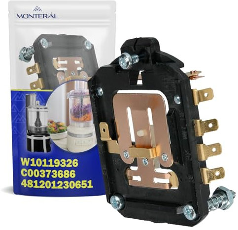 MONTERAL Platine de Contrôle pour Raccordement au Mixeur Robot Cuisine avec Le Code Original W10119326 pour Kitchenaid C00373686 pour Indesit pour Ariston - Garantie de 10 Ans