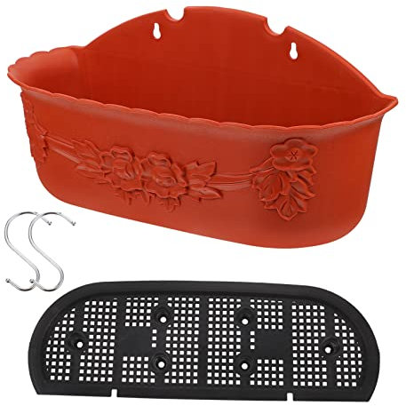 YARNOW Hängender Blumentopf Aus Kunststoff Kreativer Balkonblumenhalter Für Wandmontage Dekorativer Pflanzer Für Innen Und Außen Praktisches Und Stilvolles Design Für Wohnzimmer Und