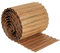 Corten Rouleau de Bordure de pelouse ondulée, en Acier galvanisé pré-rouillé, Facile à Installer, Bordure de pelouse Flexible, 16 cm de Haut, 5 m de Long