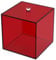 VDCVADKYE Supporto per Capsule di caffè, Porta Capsule di caffè in Scatola acrilica(Red,18CM)