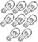 Sosoport 8pcs Heavy Duty D Ring Anchors for Trailer Truck Boat Floor Mount Tie Down Lashing Rings for Load Securing Versatile for Ropes Cords Straps