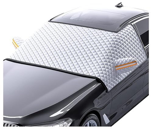 Frontscheibe Abdeckung Auto, für Opel Corsa 2014-2023/Opel Corsa D 2006-2025 Abdeckung Windschutzscheibe Winter Wasserdicht Regenfest Schneefest UV-Beständig,B 175cm