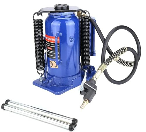 SUNNYNEST 20 Ton Air Hydraulic Bottle Jack, Heavy Duty Pneumatic Lifting Tool for Vehicle Maintenance, Suitable for Cars, Vans, Trucks and Lorries
