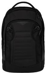 Satch match plus Schulrucksack, erweiterbar auf 35 Liter, ergonomisch, mit Fronttasche Blackjack - Schwarz