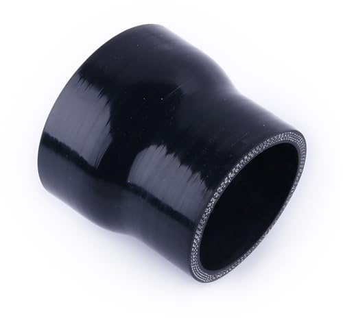 Manguera de silicona para refrigerante, intercooler, turbo, reductor recto 76 mm longitud, 45, 51, 54, 57, 60, 64, 70 y 74 Manguito Turbo(ID51-57mm)