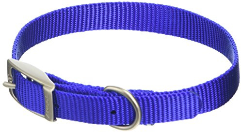 Ancol Heritage Nylon Collar Blue 38-36cm Sz-3