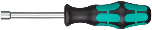 Wera Kraftform Plus 395 HO 6mm Professional Nutdriver, 2 25/32 Shaft Length