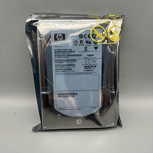 Hewlett-Packard HP Dual Port Enterprise - Festplatte - 600GB - Hot-Swap - 8,9 cm 3,5 - SAS 6Gb/s - 15000 U/min 516828-B21