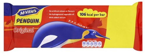 McVitie's Penguin Original 6 Bars - Pack of 12