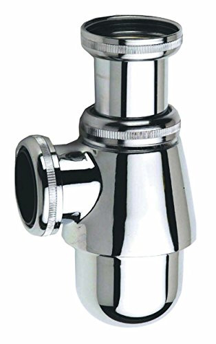 NICOLL Siphon lavabo réglable laiton chromé Ø32 - Vidage et siphon
