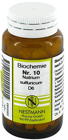 BIOCHEMIE 10 Natrium sulfuricum D 6 Tabletten 100 St Tabletten