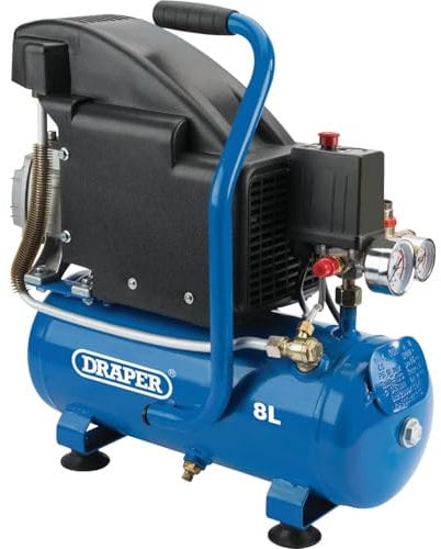 Draper Tools 24975 Air Compressor 1 HP , Blue