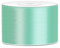 Satinband, mint, 50 mm x 25 m, Schleifenband Dekoband