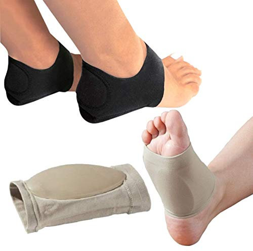 MEDIZED® Plantar Fasciitis Therapy Wrap Heel Foot Pain Arch Support Ankle Brace Insole Orthotic Neuropathy Sock for Men & Women