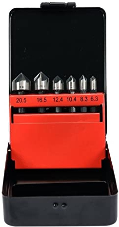 YATO countersink drill bits for metal, hex chuck, deburring drills (YT-44729)