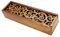 Abcsea 1 Stück Retro Eleganter Holz Federmäppchen, Stifthalter Aus Holz, Stiftetui, Holzschachtel, Holz-Etui - Gras rollen