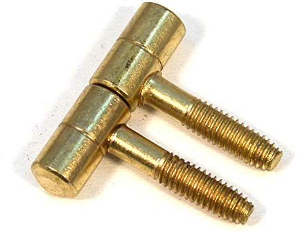 Türband Einbohrbänder Aufschraubband Tür-Scharnier Scharnier Messing Höhe:37mm (2)