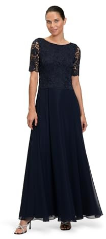 Vera Mont Damen Abendkleid mit Spitze Night Sky,36