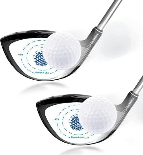 FINGER TEN Golf Impact Tape Set Driver Holz Golfschläger 250 Stück Etiketten, Hybrid Tapes Target Aufkleber Abziehbare Golfschlägern Trainingshilfen Training Zubehör