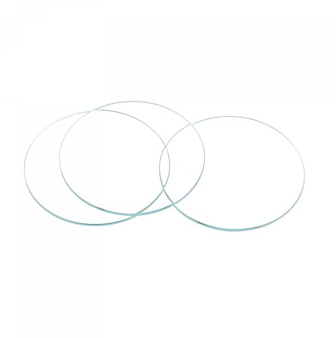 sourcing map 8Pack 38.5mm Uhrglas Kristalllinse Einkuppel 1.4mm Randstärke für Reparatur Klar