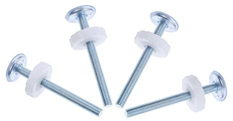 Toyvian Baby-Accessoire 4 Stück Für Kinderlaufstall Spindelstangen Für Babytore Baby Torriegel Adapter Für Babygitter Baby Gate Gewindespindelstange (eisen) M8 Sicherheitstür Der Zaun