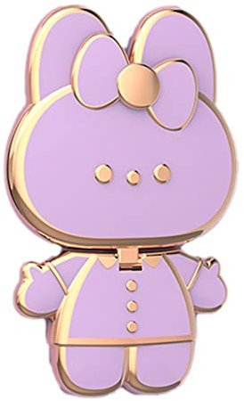 LQQDREX Universal Handy Metall Nette Telefon Handy Stand Mit Bis 1 In Machen 2 Finger Spiegel