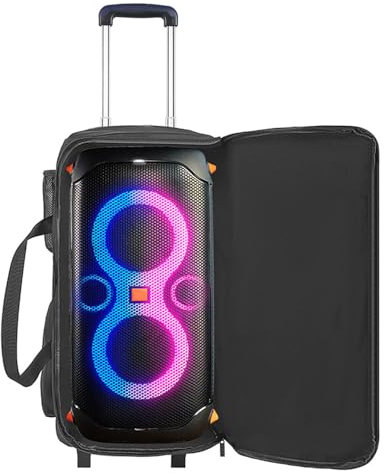 Aoyygg Speaker Bag Travel Carry Case for JBL PARTYBOX 110/100, Speaker Trolley Organizer Bag Protective Cover Outdoor Portable Carrying Bag Case