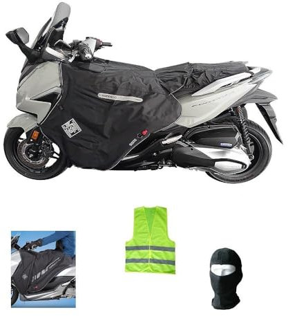 Compatible avec Honda Forza (NSS) 125 par an 2022 Couvre-Jambes R220-X TERMOSCUD Tucano Urbano Couverture Thermique IMPERMÉABLE Interne en Fourrure ECO SPÉCIFIQUE Scooter