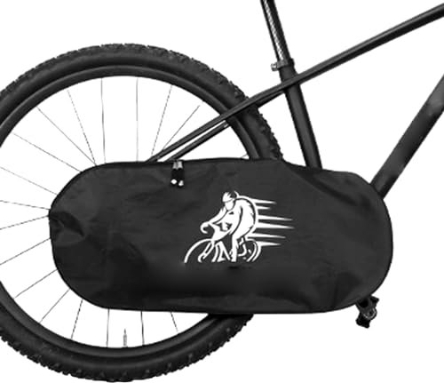 SELiLe Fahrräder Ritzel Protector Wasserdicht Outdoor Fahrräder Abdeckung Staubdicht Bike Kettenstrebe Protector Fahrräder Kurbelgarnitur Abdeckung Staubdicht Bike Kettenabdeckung