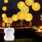 Lantern 6.2m 30 LED String Lights - Battery Operated, Waterproof Indoor/Outdoor Hanging Lights for Home, Party, Patio, Garden, Wedding, Lawn, Yard, Fence