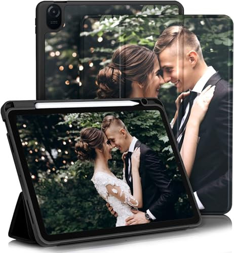 Sunrive Personalizzate Pelle Cover compatibile con Honor Pad 8/Honor Tablet 8 12.0,progettata con supporto ripiegabile,personalizzabile tablet case con Foto Testi Frase Logo e Grafiche Personalizzata
