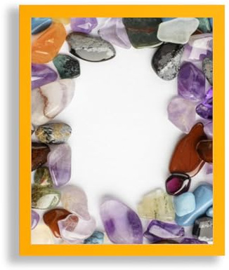 arte-tuo Bilderrahmen Opal N | 24x30 cm | Ginster Gelb | klares Kunstglas | Poster Puzzle Diamond Painting Drucke