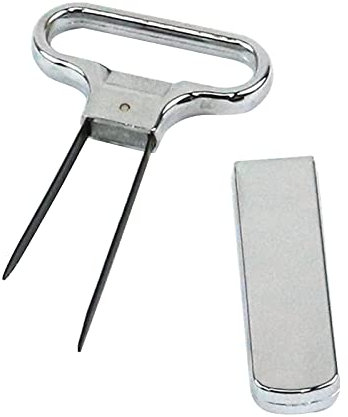 Tire-bouchon à deux broches pour salle à manger, hôtel, tire-bouchon endommagé, vieux vin