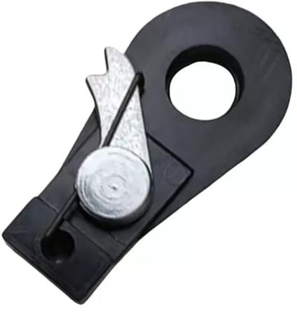 FiTspi Pièces de rechange pour parasol de terrasse, manivelle de rechange avec mécanisme d'inclinaison pour parasol de balcon et fête de jardin, Noir