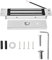 VOBOR Serrure Electrique Magnétique, 180 kg DC 12V Ventouse Electromagnetique Serrure Electrique, Verrouillage de Porte Magnétique pour Système de Contrôle D'accès de Porte