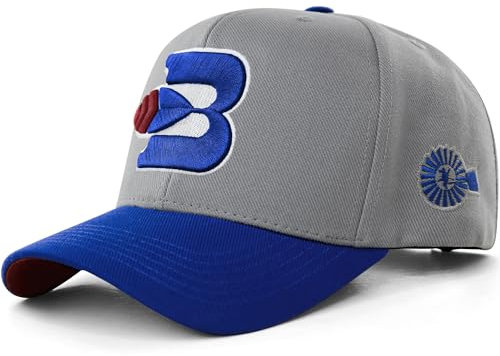 Bão Nu Mundo Cap Hat | Stylized B | Western Rancher Edition | verstellbar für Männer und Frauen, Grau, Einheitsgröße