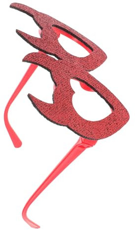 GALPADA Valentinstag Photo Booth Requisiten Herz Brille Teufel Hörner Und Kostüm