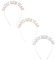 DRESSOOS 3stücke Happy Year Haarreif Für Damen Für Silvester Und Neujahrsfeiern Funkelnde Haaraccessoires Für Partys Und Festivals