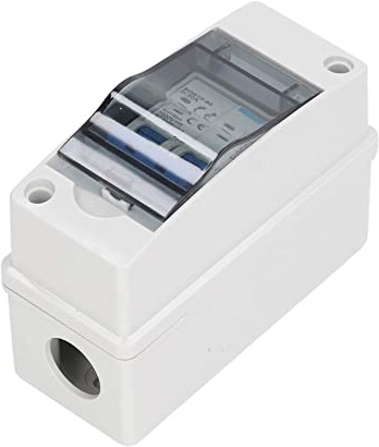 SEAFRONT PV-Solar-Trennschalter, 1000 V DC-Leistungsschalter mit Wasserdichter IP65-Box für Solarpanel-System, Zuhause, Wohnmobil, Netzunabhängig, Polycarbonat-ABS-Konstruktion, Ü