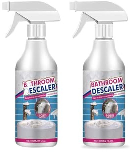 2026 Neu Mehrzweck Badezimmer Schaumreiniger, Hartnäckiger Fleckenreiniger, Allzweck Badezimmer Entkalker Schaumspray für WC Küchenbodenglas (2 pcs)