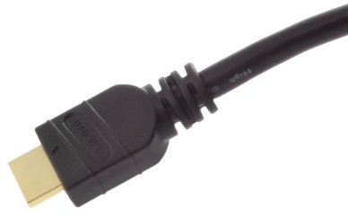 Tartan 28 AWG High Speed HDMI Cable with Ethernet, Black, 4 foot