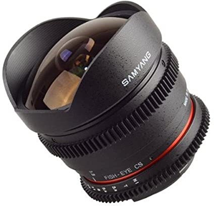 Samyang 8 MM T3.8 Fisheye-Objektiv (Nikon F-Anschluss)