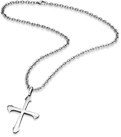 SAVE BRAVE Kette Isaac I Edelstahl I 50 cm + 20 cm